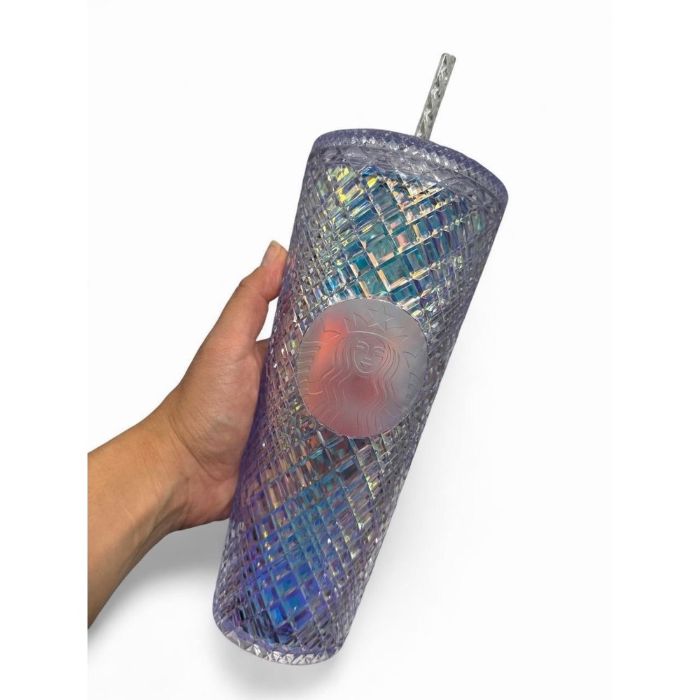 Starbucks Jeweled Bling 2022 Holiday Cold Iridescent Tumbler 24oz (new)